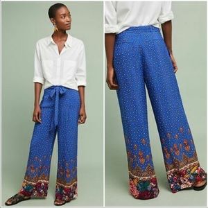 LAST CHANCE-PRICE REDUCED Anthropologie Ett:Twa Printed Pants Size 8